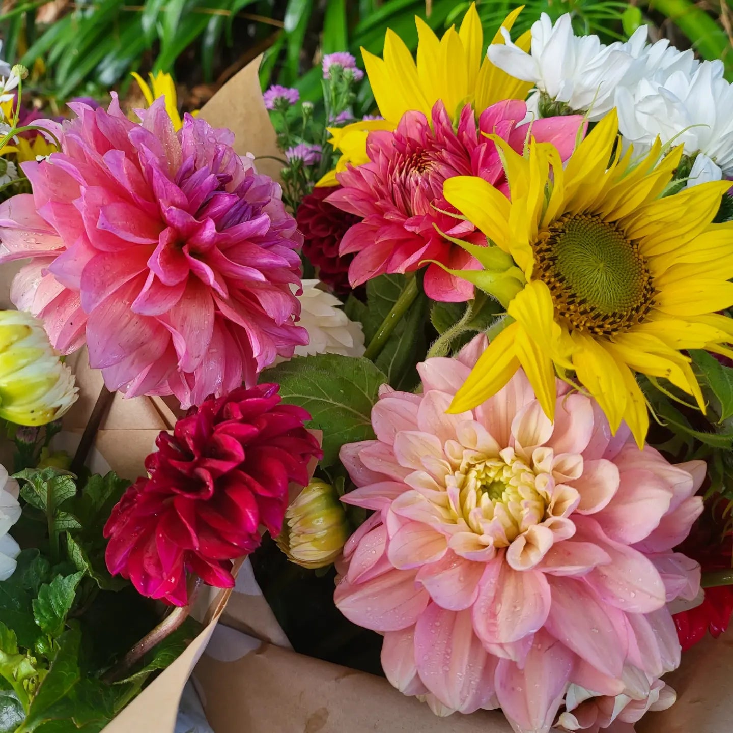 Seasonal Mixed Posy - Small